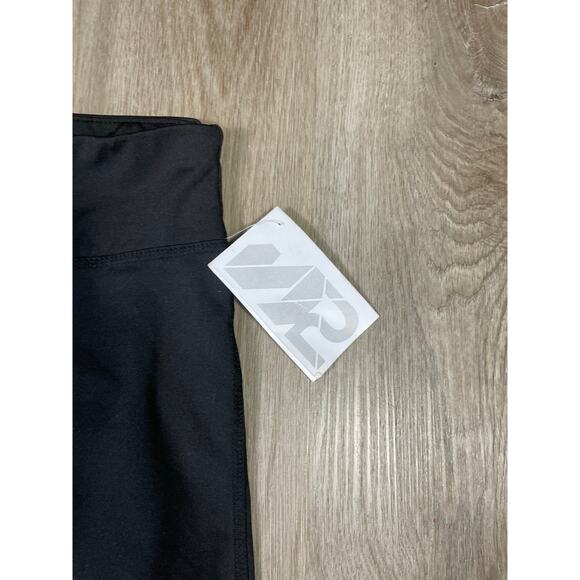 Black Athletic Jogger Pants Drawstring Ankle‎ Waistband Stretch S NEW - Picture 4 of 8